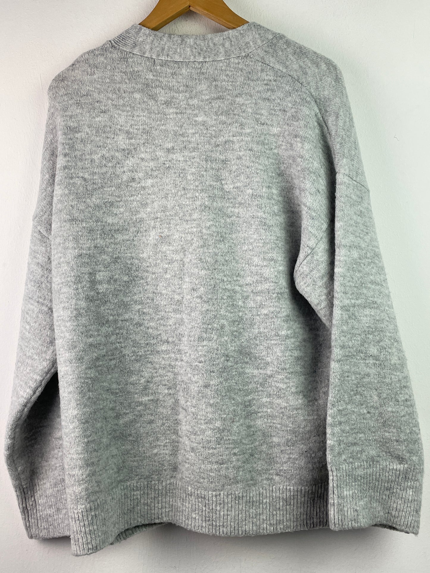 Bershka Damen Jacke Gr S Farbe grau