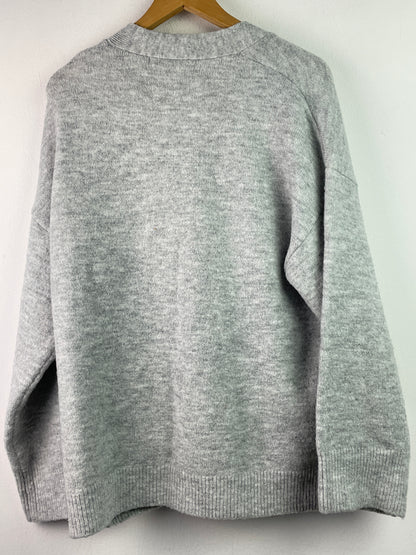 Bershka Damen Jacke Gr S Farbe grau