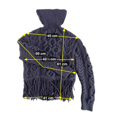 Zara Damen Pullover Gr L Farbe schwarz