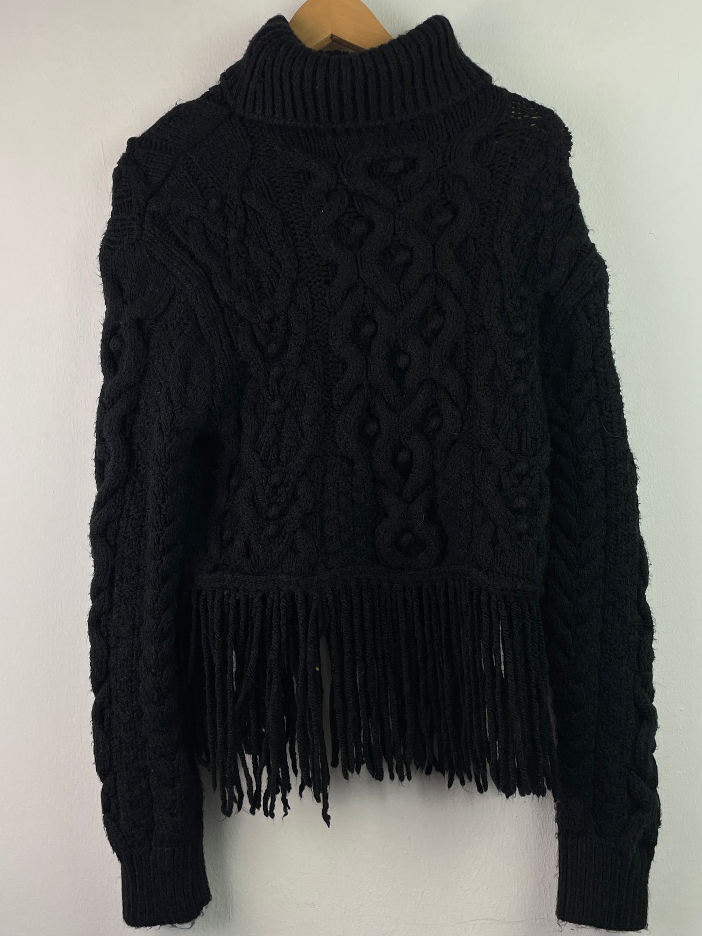 Zara Damen Pullover Gr L Farbe schwarz