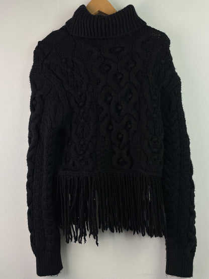 Zara Damen Pullover Gr L Farbe schwarz
