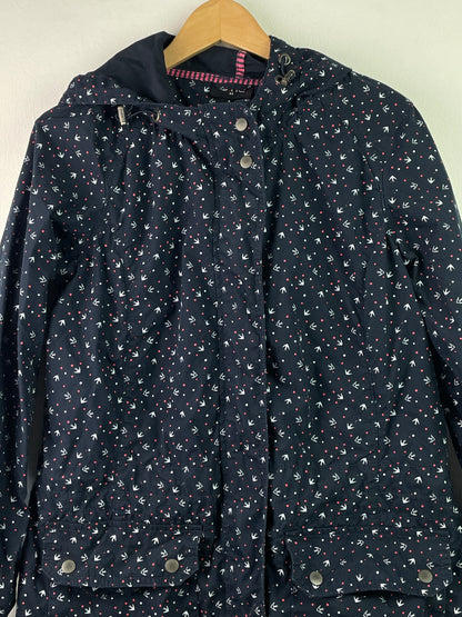 Gina Damen Jacke mit Sternenmuster Gr XL Farbe grau