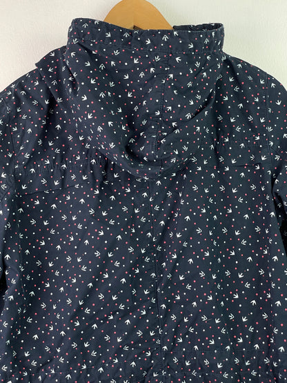 Gina Damen Jacke mit Sternenmuster Gr XL Farbe grau