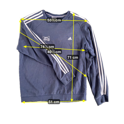 Adidas Herren Pullover Gr XXL Farbe schwarz