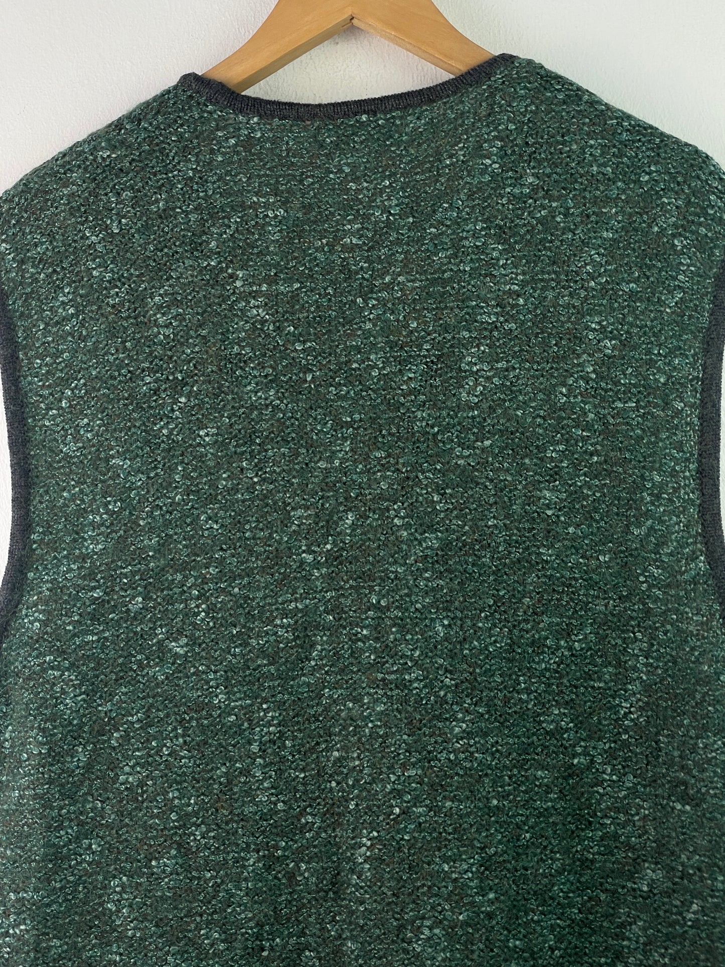 Studio Borgelt Damen Weste mit Bestickungen Gr XL Farbe grün