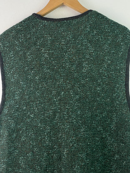 Studio Borgelt Damen Weste mit Bestickungen Gr XL Farbe grün