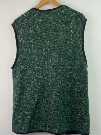 Studio Borgelt Damen Weste mit Bestickungen Gr XL Farbe grün