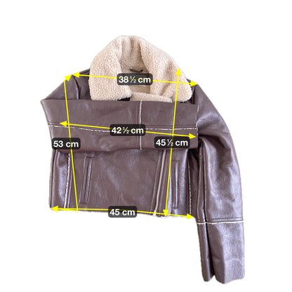 STR Damen Jacke Gr XS Farbe braun