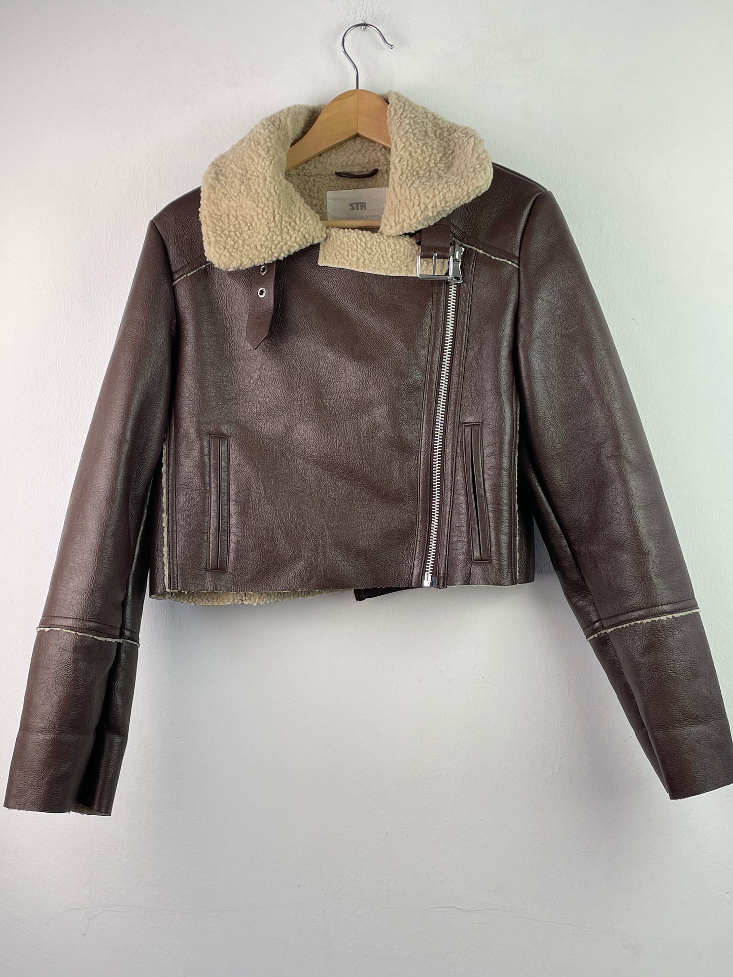 STR Damen Jacke Gr XS Farbe braun