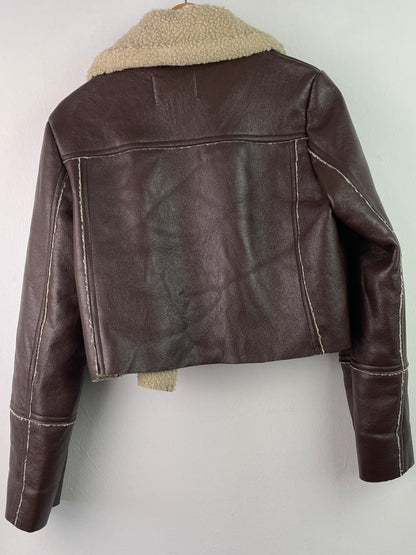 STR Damen Jacke Gr XS Farbe braun