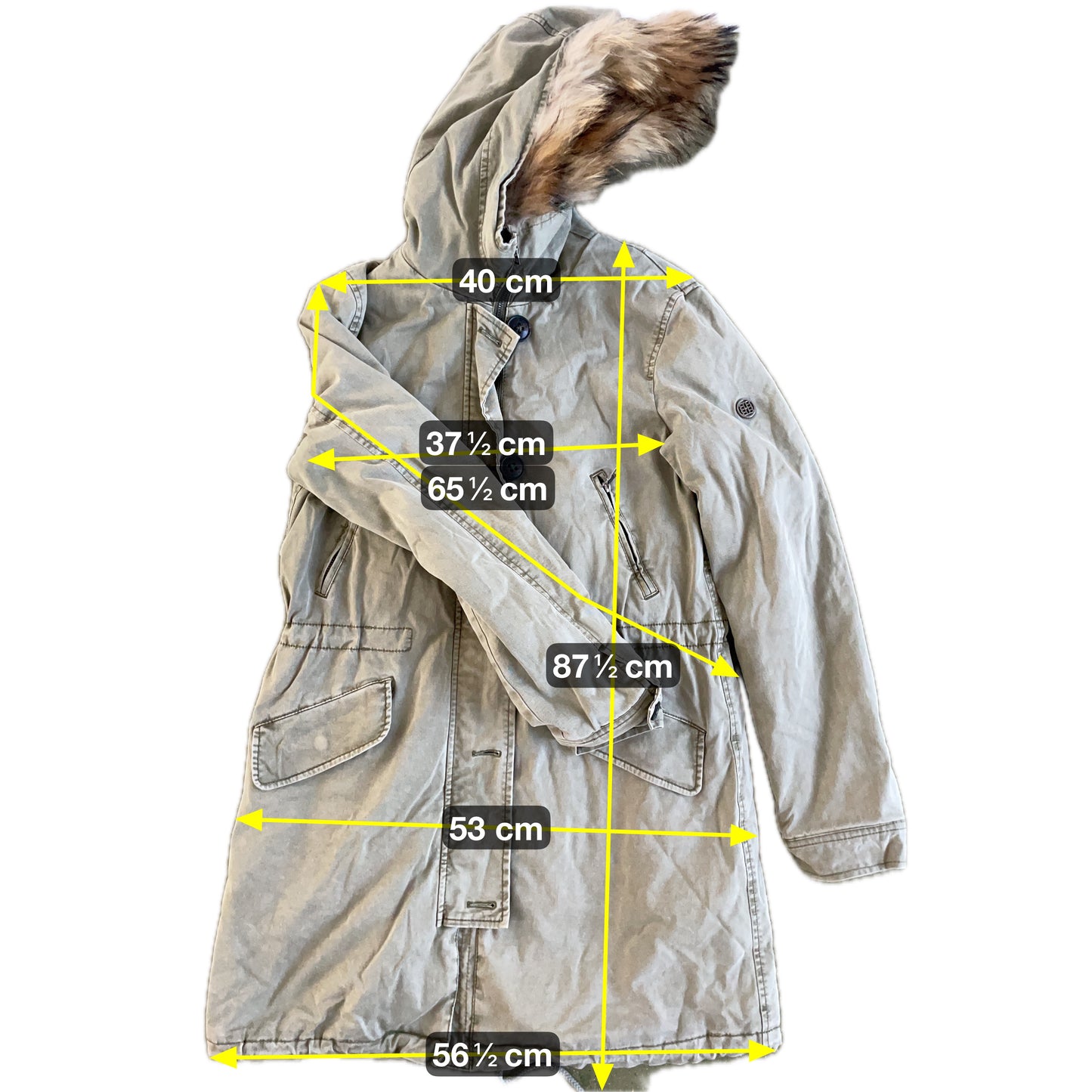 Blonde Damen Jacke Gr L Farbe grün