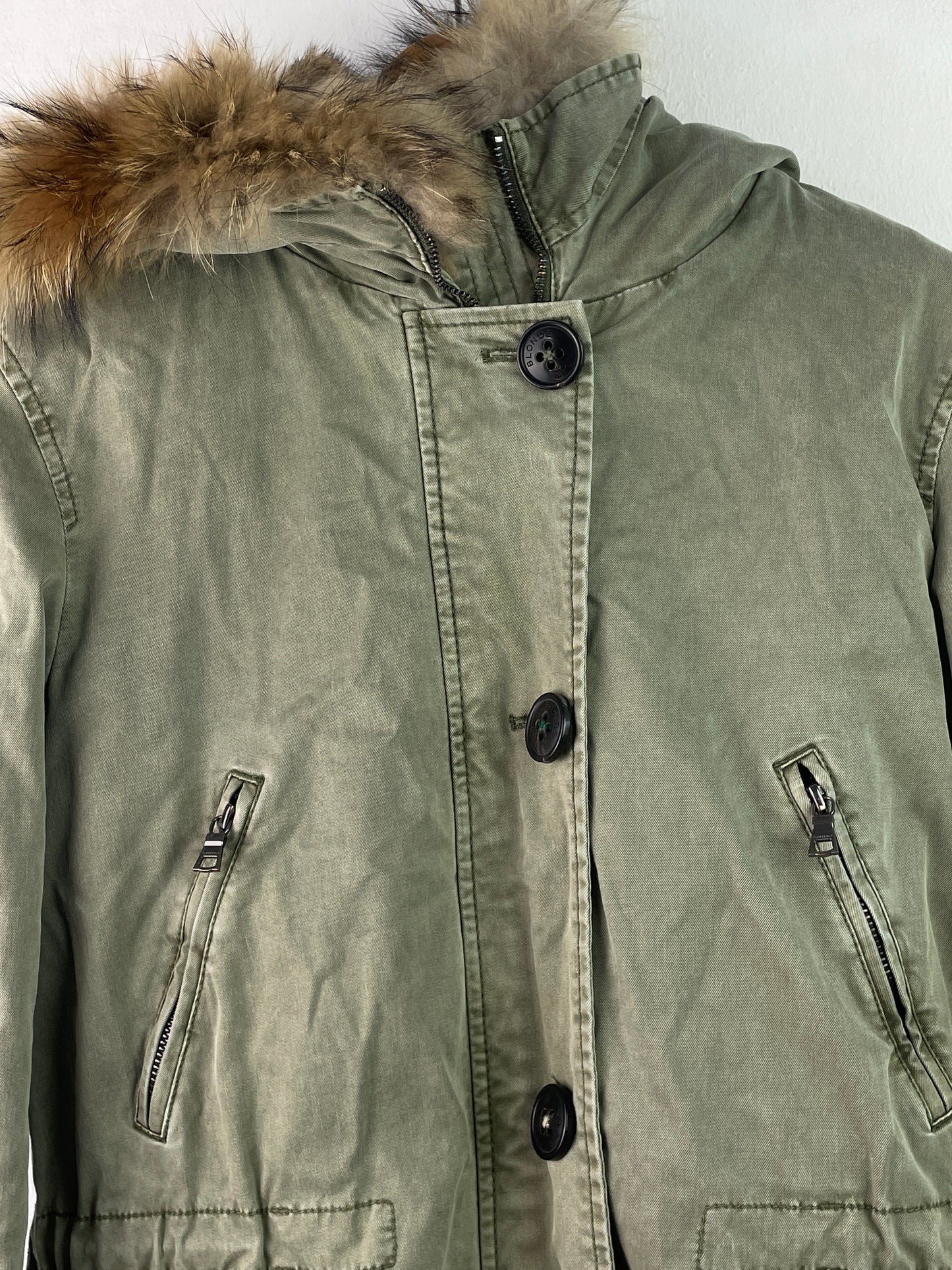 Blonde Damen Jacke Gr L Farbe grün