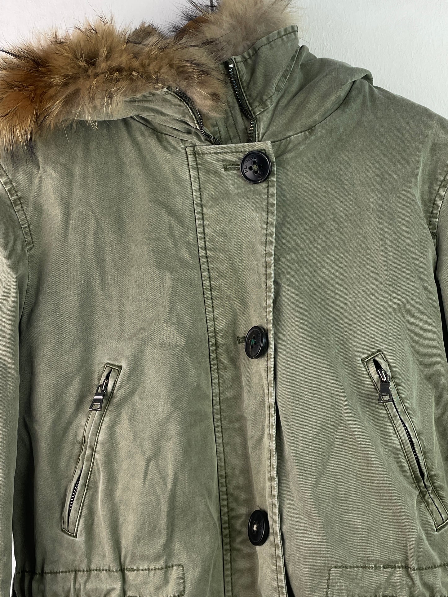 Blonde Damen Jacke Gr L Farbe grün