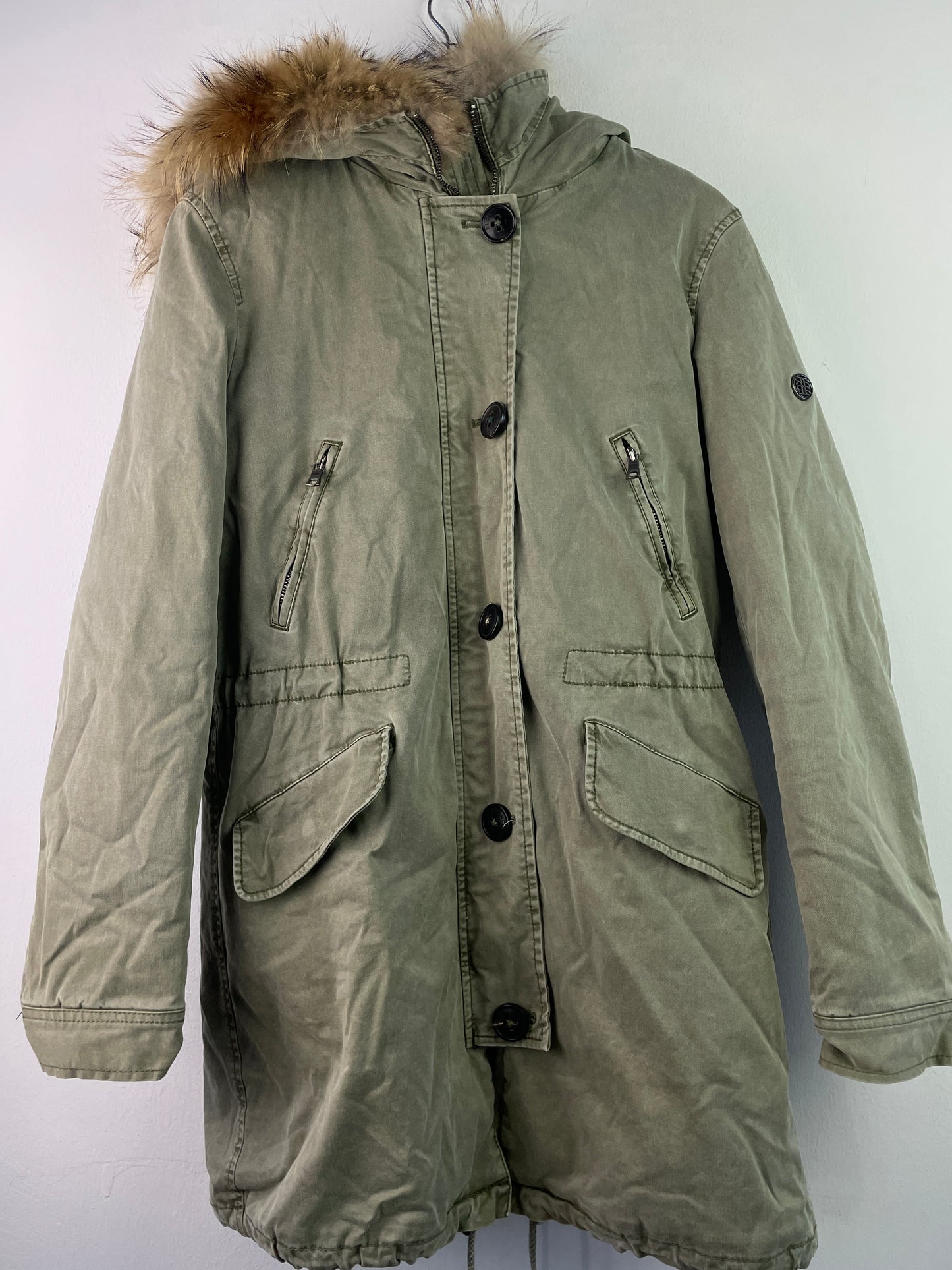Blonde Damen Jacke Gr L Farbe grün