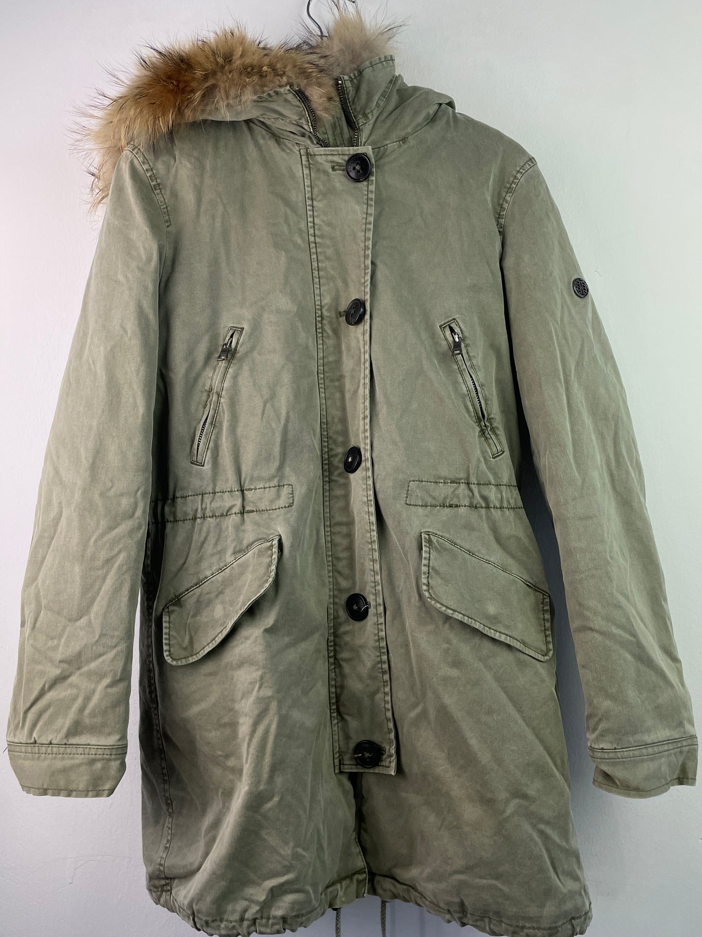 Blonde Damen Jacke Gr L Farbe grün