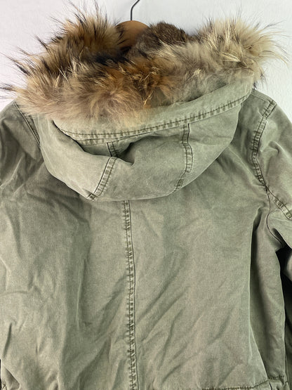 Blonde Damen Jacke Gr L Farbe grün