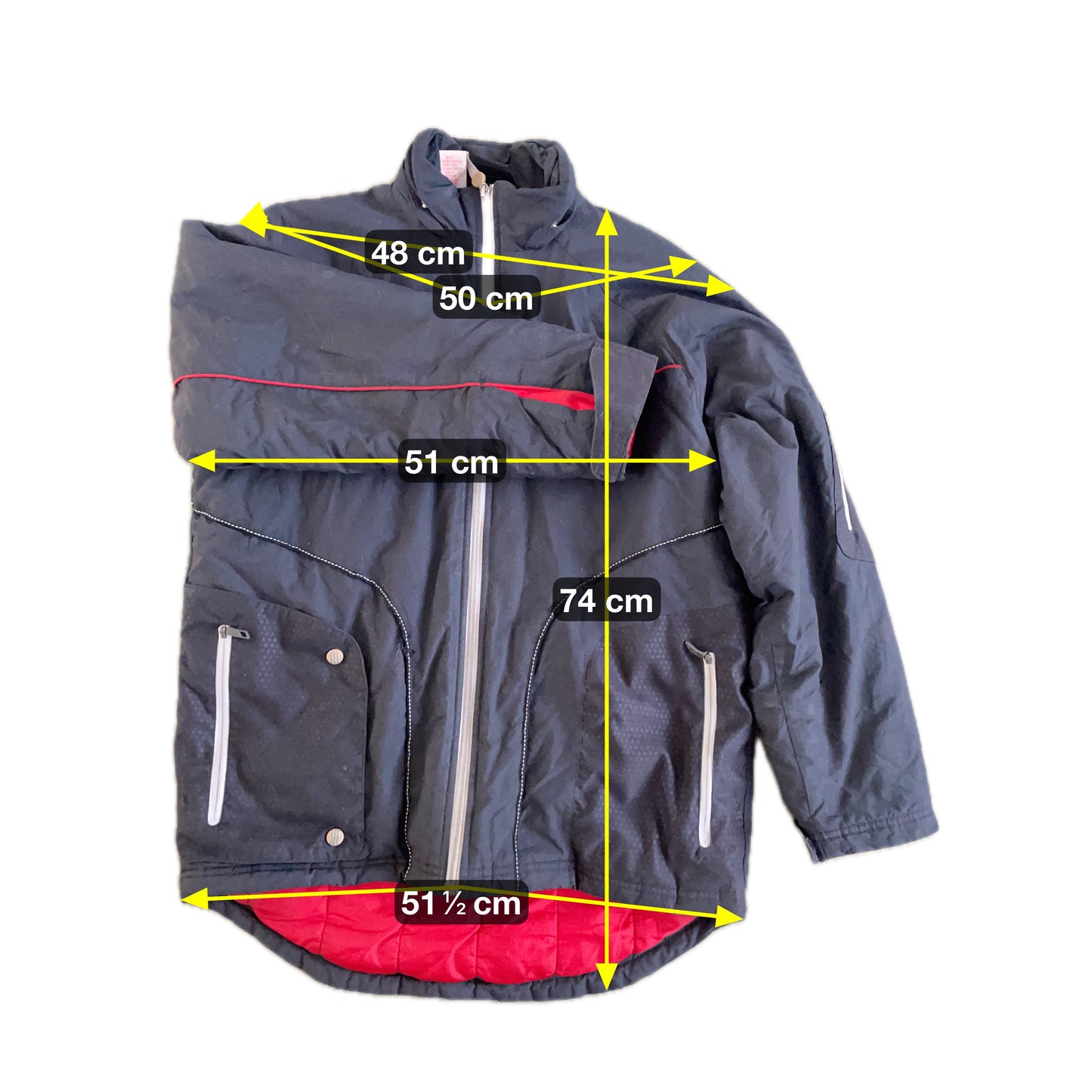 Adidas Herren Jacke Gr XL Farbe schwarz rot