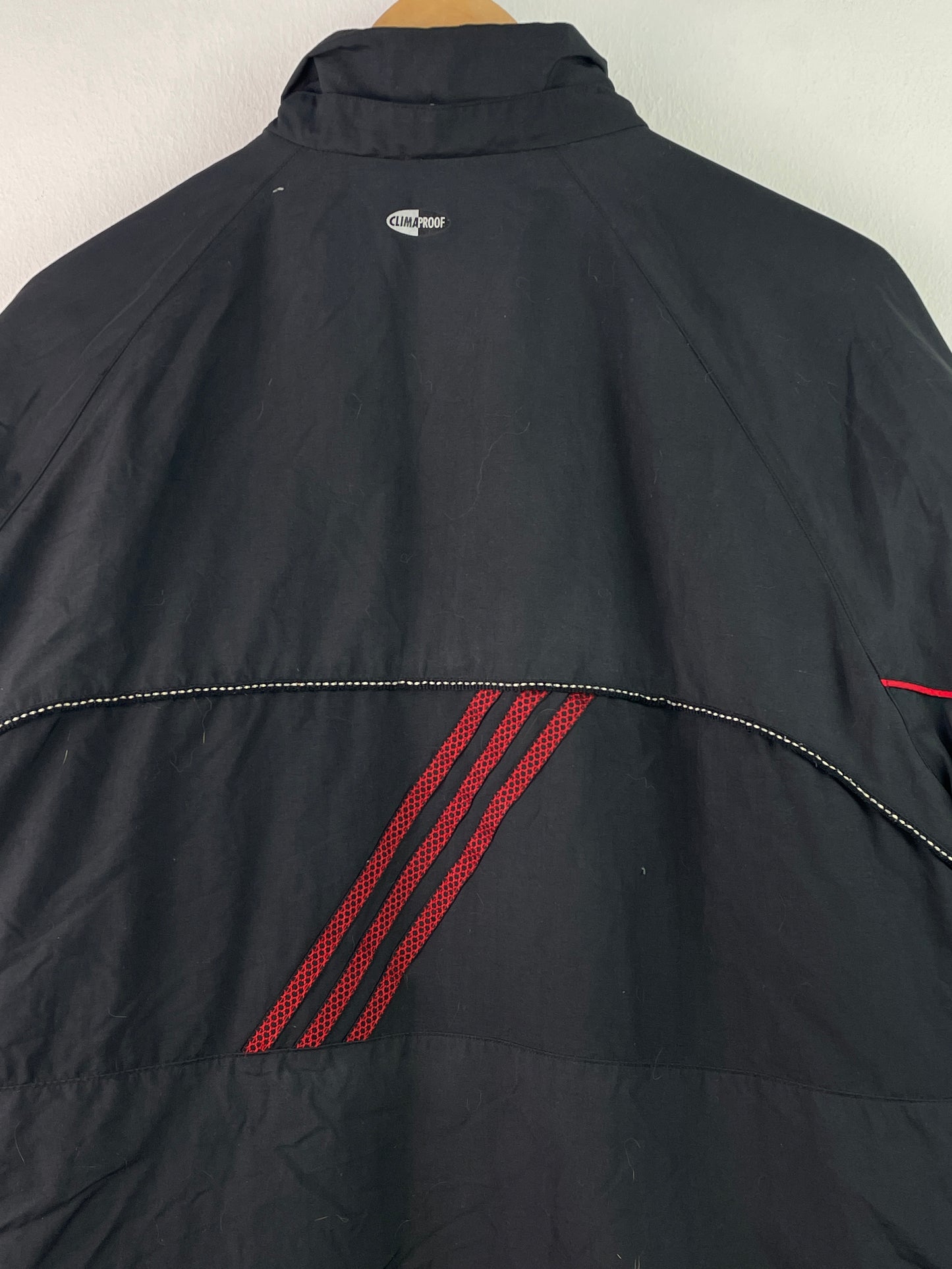 Adidas Herren Jacke Gr XL Farbe schwarz rot