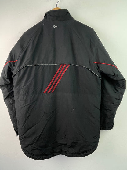 Adidas Herren Jacke Gr XL Farbe schwarz rot