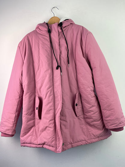 Vintage Damen Jacke Gr XXXL Farbe rosa