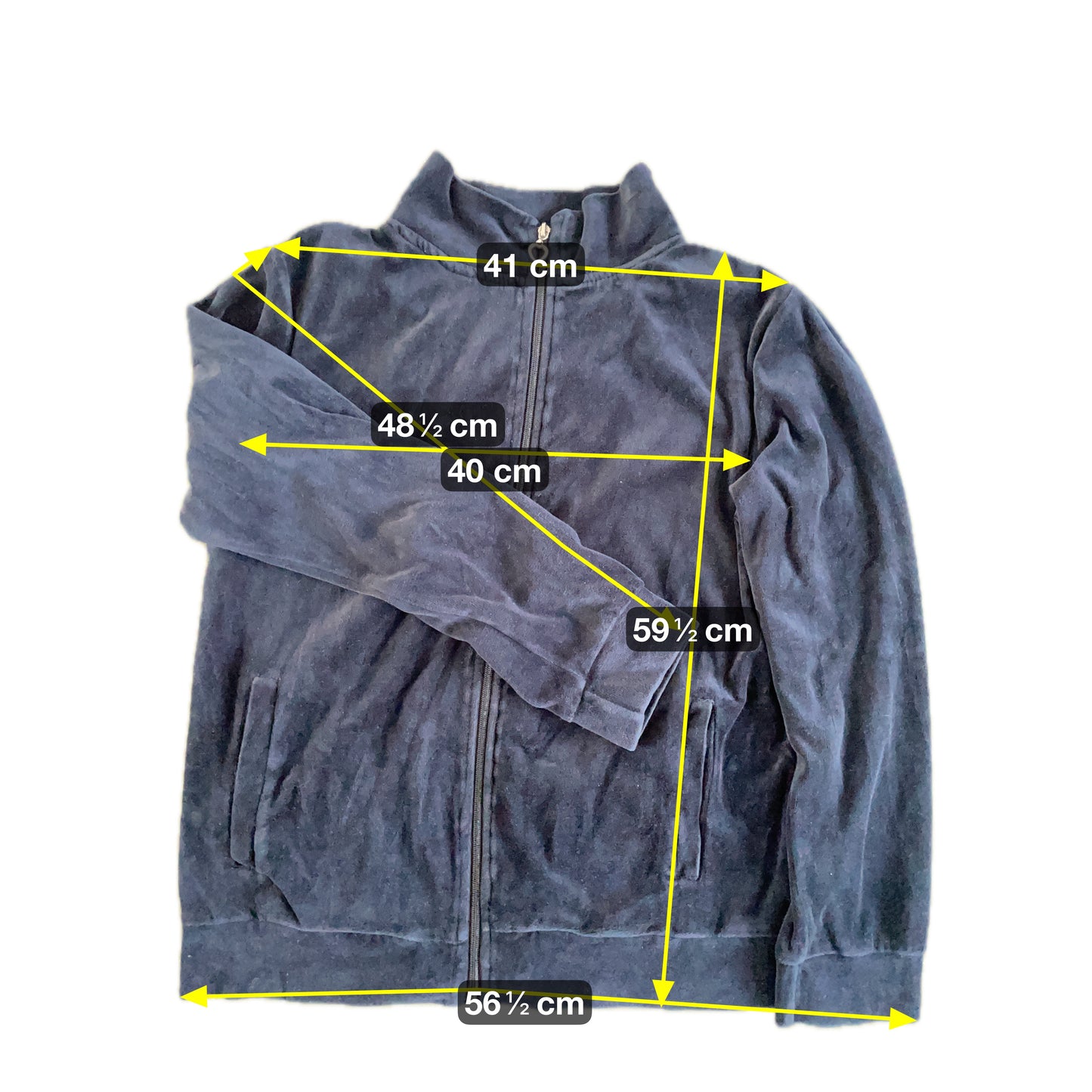 Vintage Damen Jacke Gr L Farbe schwarz