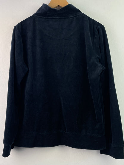 Vintage Damen Jacke Gr L Farbe schwarz