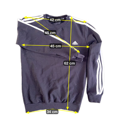 Adidas Herren Pullover Gr S Farbe schwarz