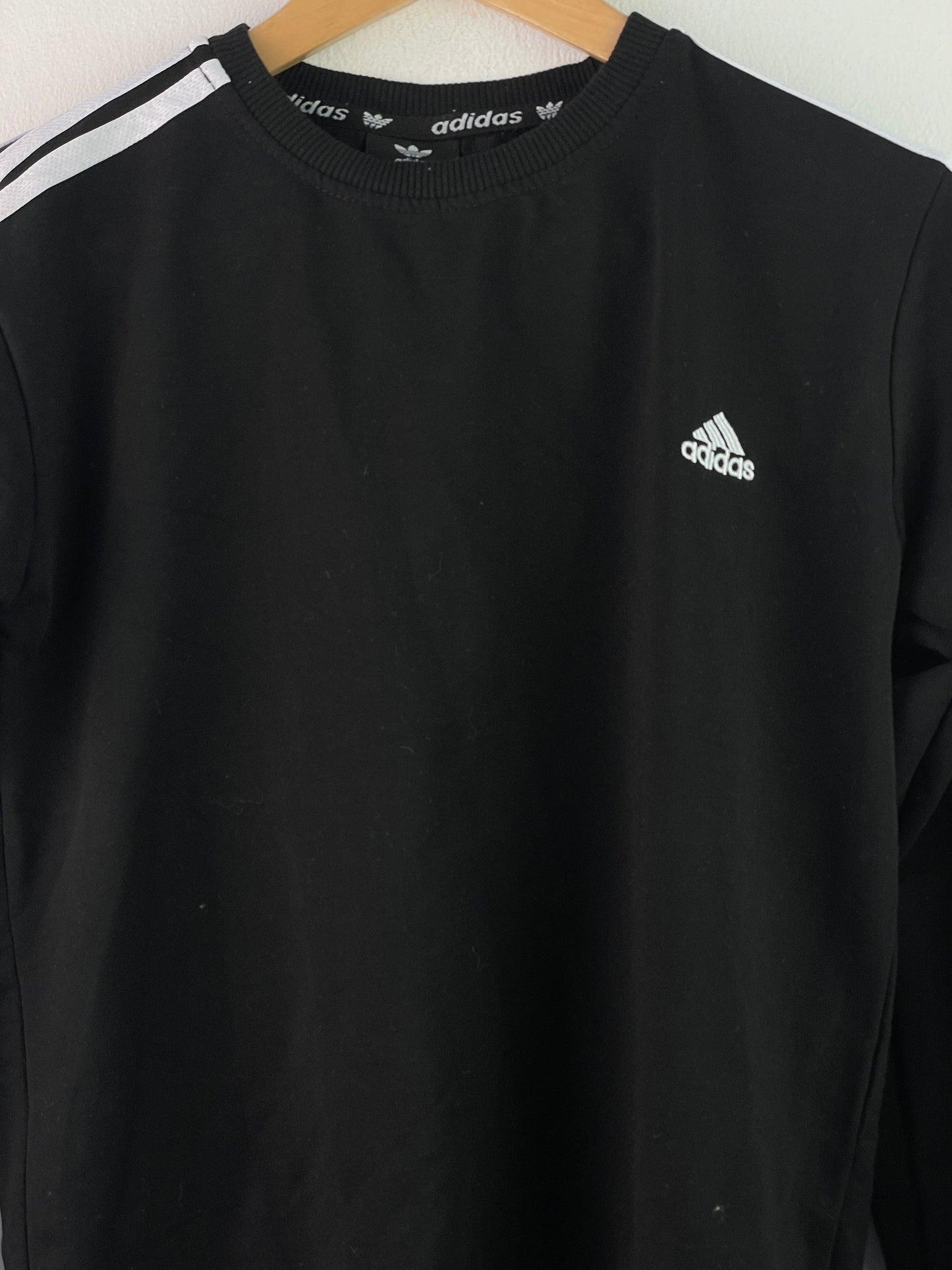 Adidas Herren Pullover Gr S Farbe schwarz