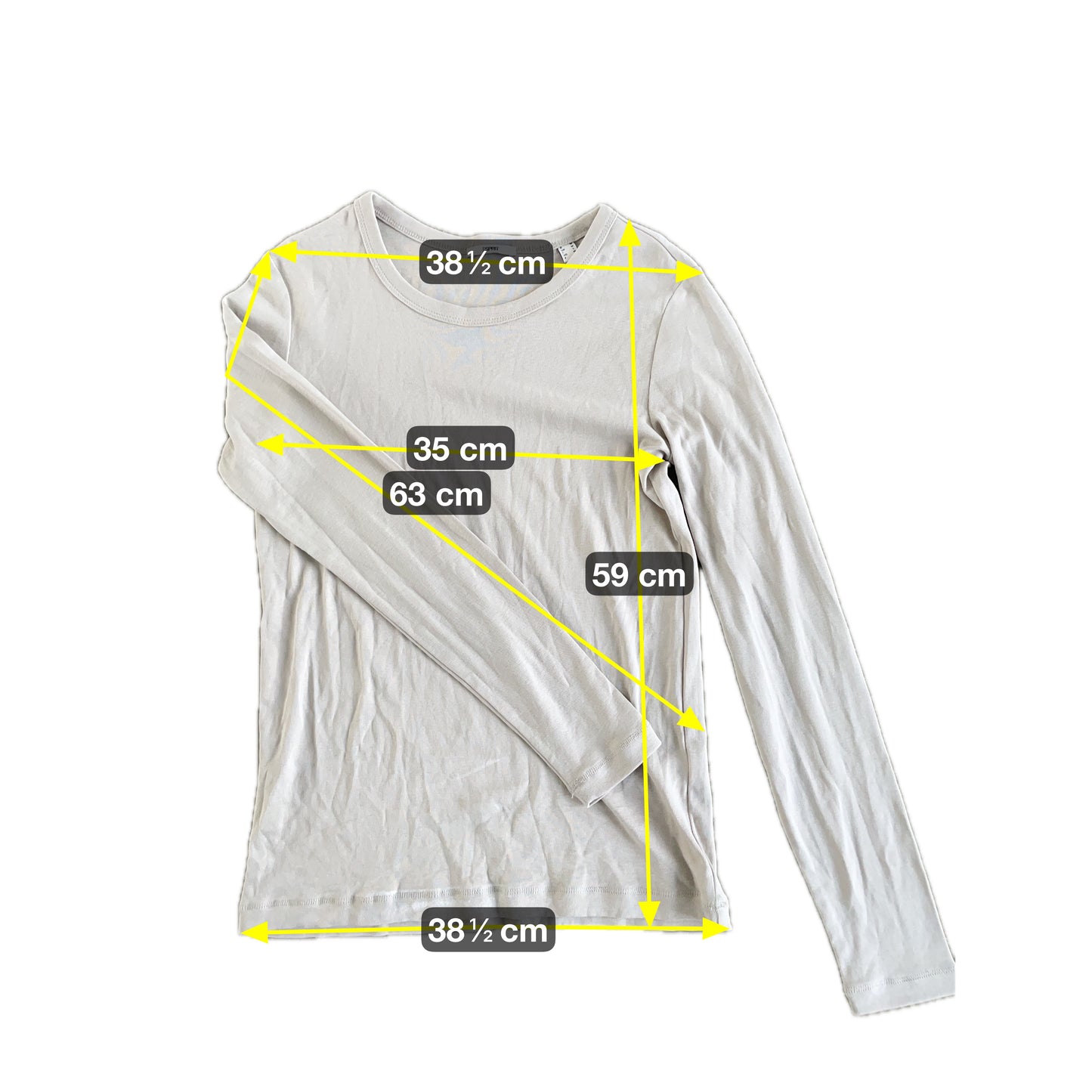 Esprit Damen Shirt Gr S Farbe beige