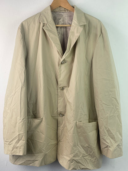 S.Oliver Herren Mantel Gr XL Farbe creme