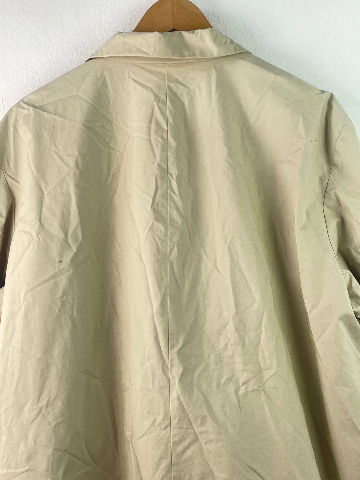 S.Oliver Herren Mantel Gr XL Farbe creme