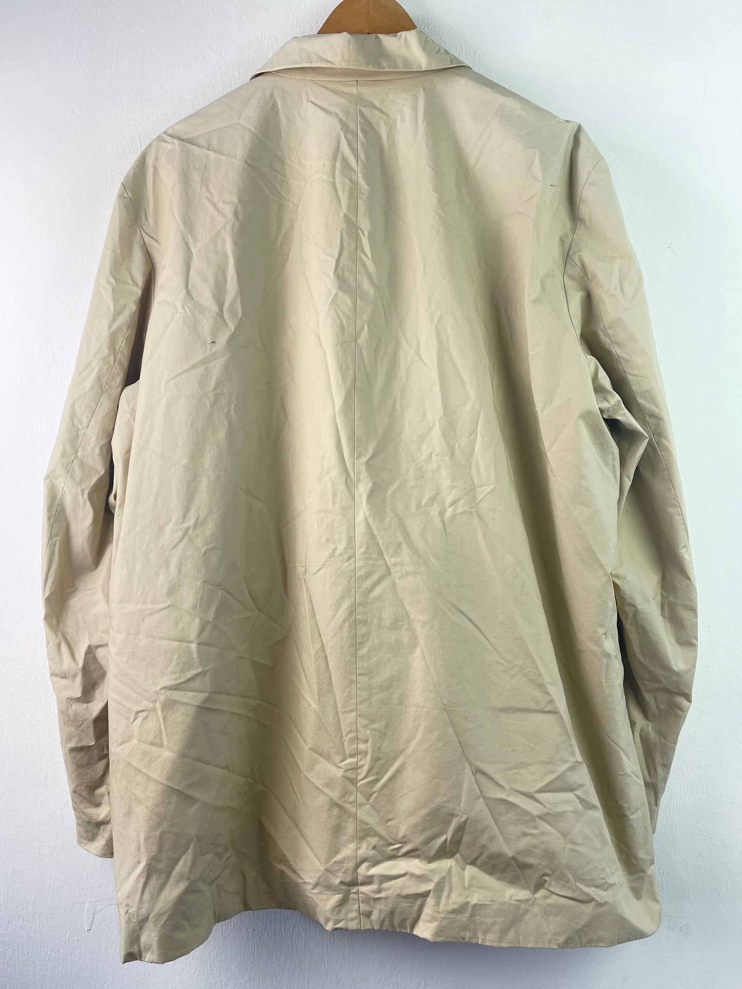 S.Oliver Herren Mantel Gr XL Farbe creme