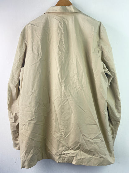 S.Oliver Herren Mantel Gr XL Farbe creme