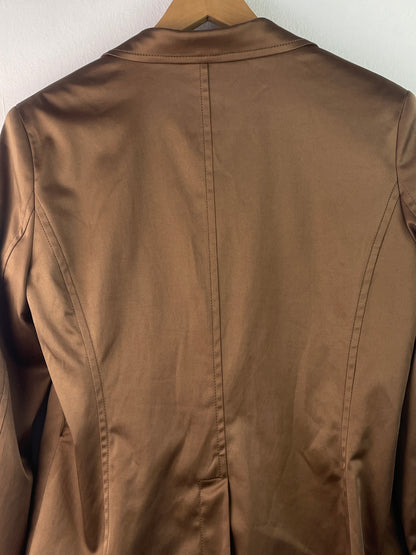 Vintage Damen Jacke Gr XL Farbe braun