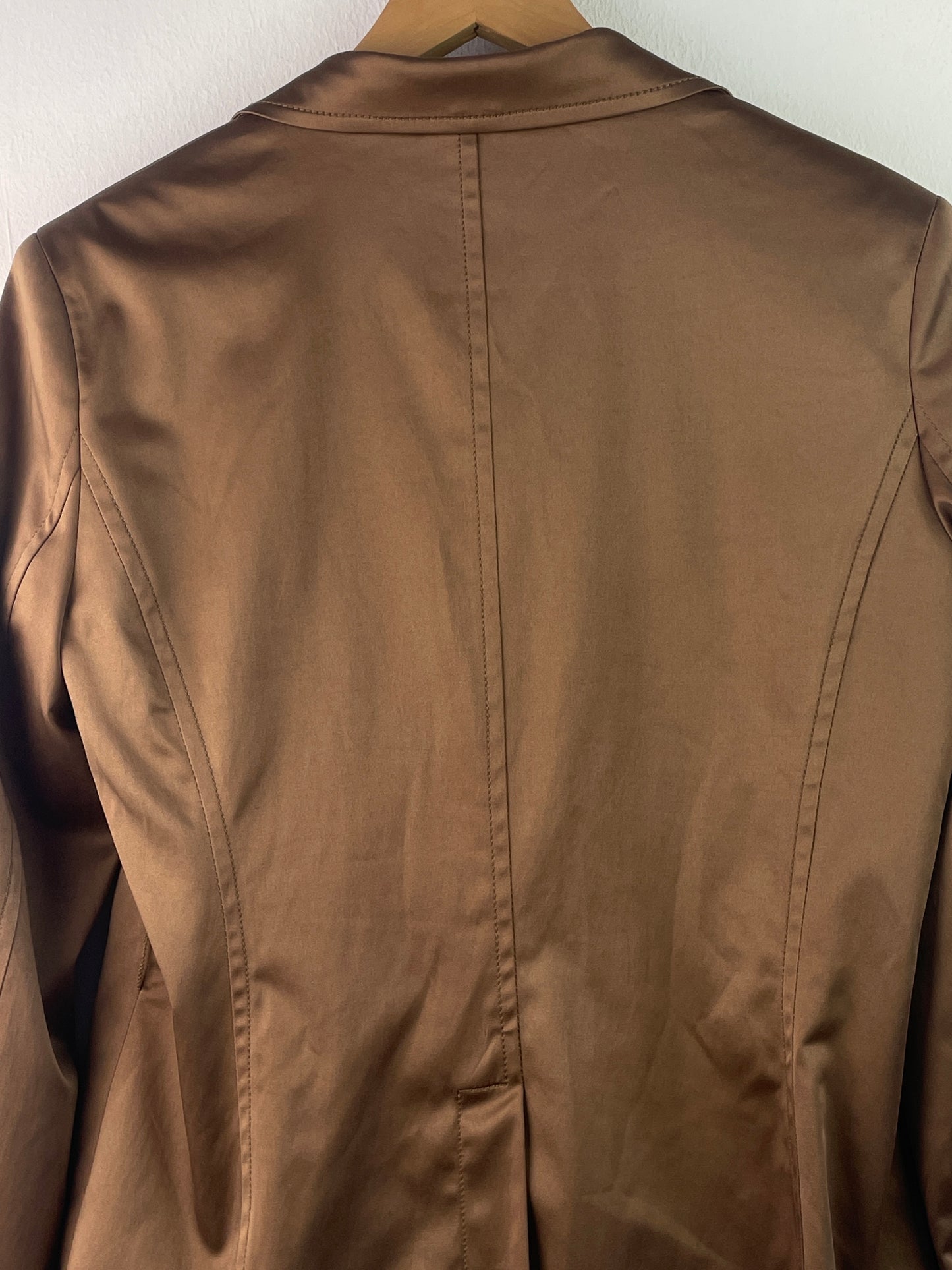 Vintage Damen Jacke Gr XL Farbe braun