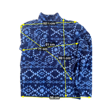 Vintage Herren Pullover Gr XXL Farbe blau