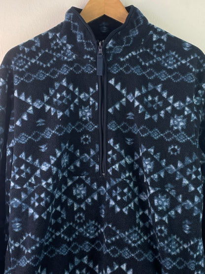 Vintage Herren Pullover Gr XXL Farbe blau