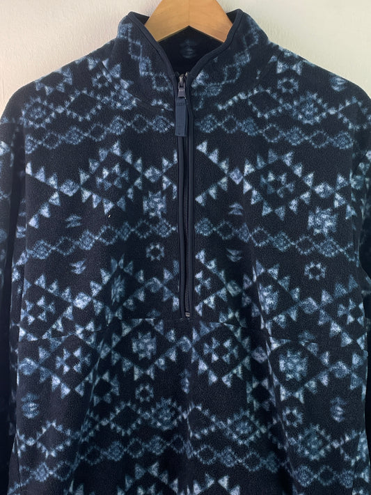 Vintage Herren Pullover Gr XXL Farbe blau