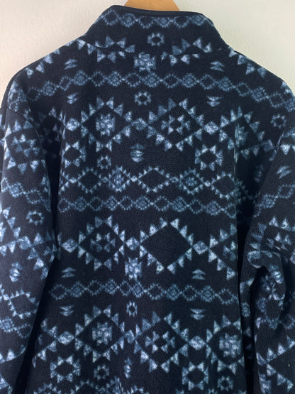 Vintage Herren Pullover Gr XXL Farbe blau