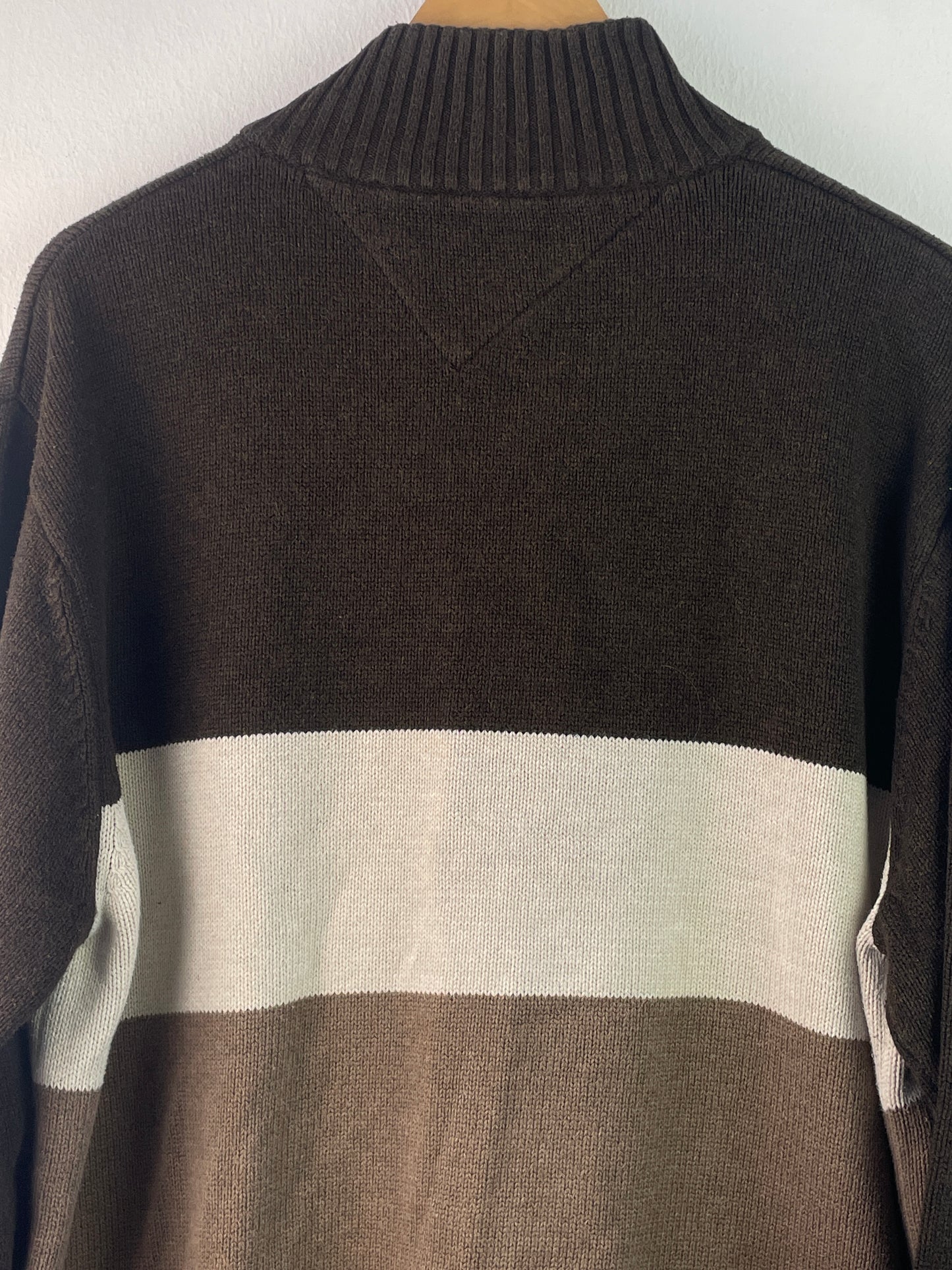 Tommy Hilfiger Herren Pullover Gr XL Farbe braun