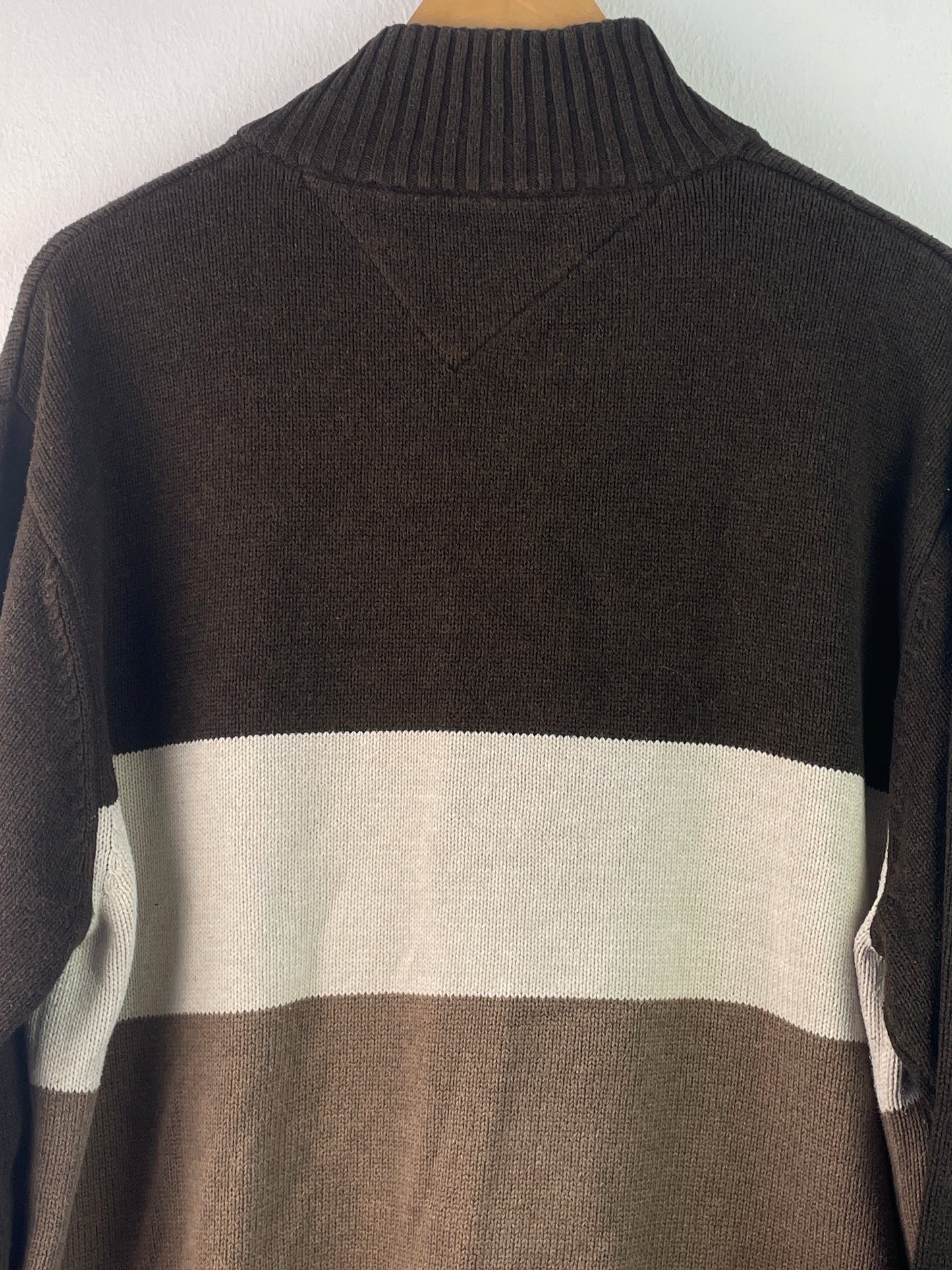 Tommy Hilfiger Herren Pullover Gr XL Farbe braun