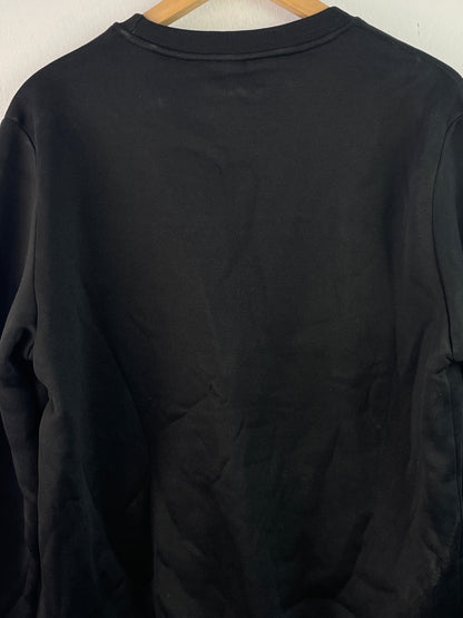 Shein Herren Pullover mit Aufdruck Gr S Farbe schwarz