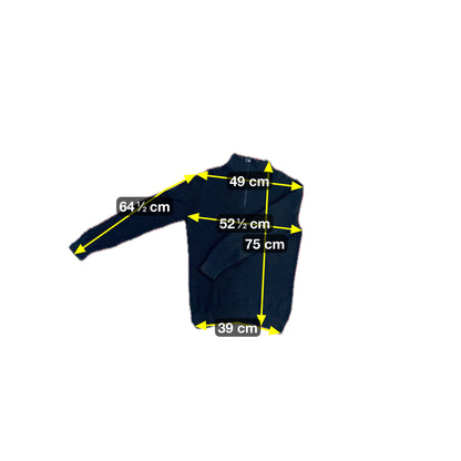 Esprit Herren Pullover mit Reisverschluss Gr XL Farbe schwarz