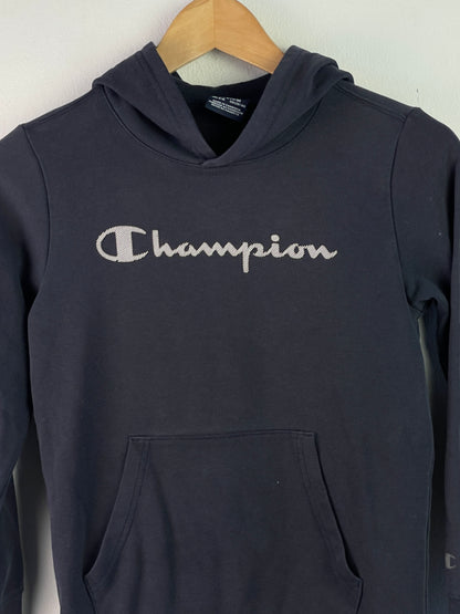 Champion Herren Pullover mit Aufdruck Gr M Farbe schwarz marineblau