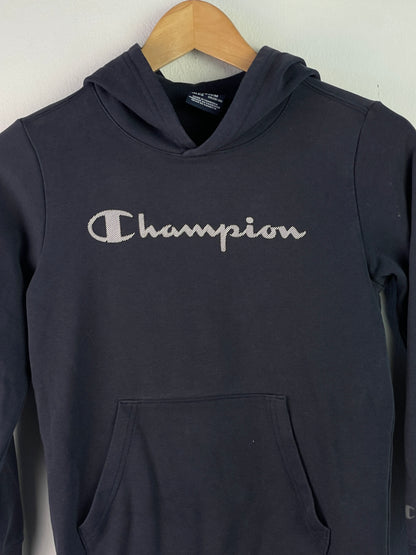 Champion Herren Pullover mit Aufdruck Gr M Farbe schwarz marineblau