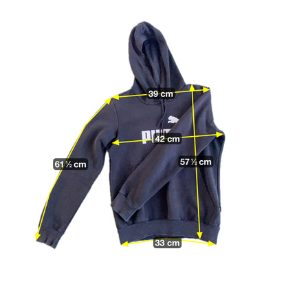 Puma Herren Pullover mit Kapuze Gr S Farbe schwarz