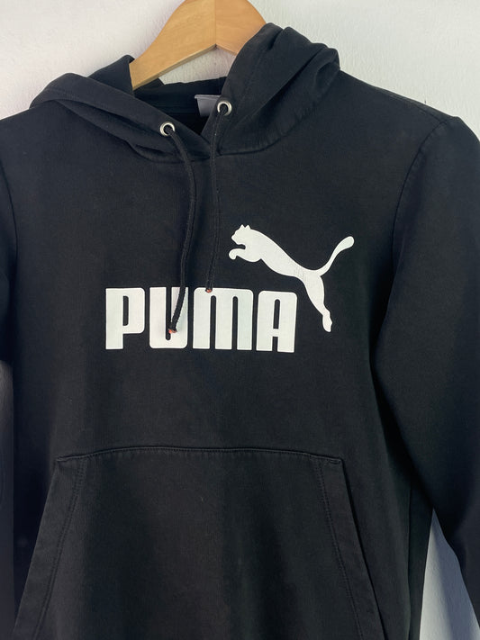 Puma Herren Pullover mit Kapuze Gr S Farbe schwarz