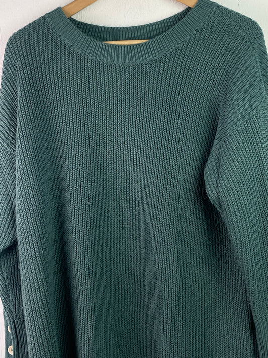 Laura Scott Damen Strickpullover Gr XL Farbe türkis grün