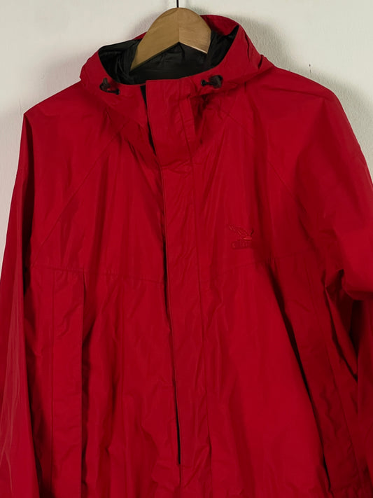 Salewr Herren Regen Jacke Gortex Wasserabweisend Gr XL Farbe rot