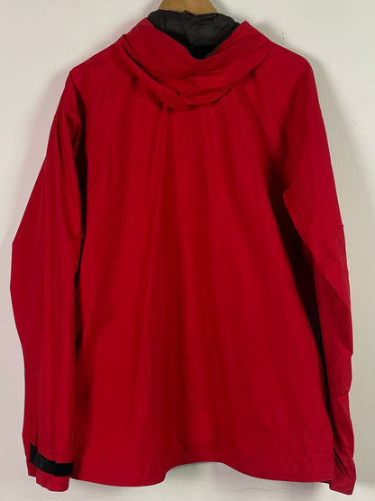 Salewr Herren Regen Jacke Gortex Wasserabweisend Gr XL Farbe rot